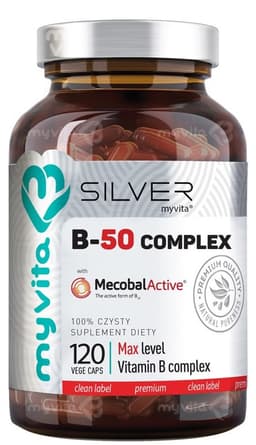 Myvita - Vitamin B-50 Complex Max 60 Caps