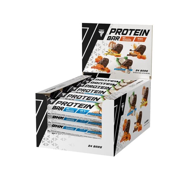 Trec - Protein Bar, Coconut & Caramel - 24 x 48g – Trec förpackning