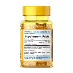 Puritan's Pride - Beta-Carotene 10,000IU - 100 Sgels