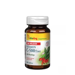 Vitaking - Vitamin C 500 Time Release With Rosehips - 100 Tabs