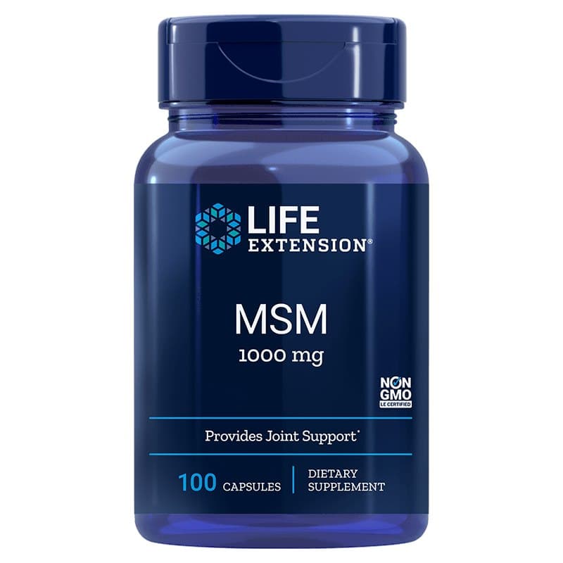 Life Extension - MSM 1000mg - 100 Caps