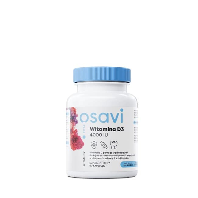 Osavi - Vitamin D3 - 4000IU, 60 Caps