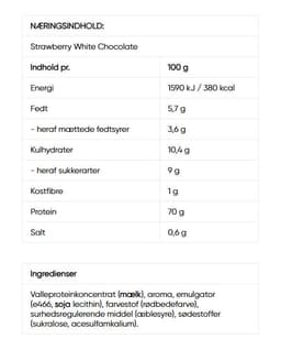 Wispy - Strawberry White Chocolate - 1000g