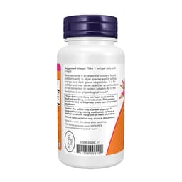 NOW Foods - Beta Carotene Natural, 25,000IU - 180 Sgels