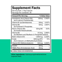 Vitamin360 - BioActive Daily B-Complex - 30 Capsules