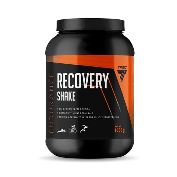 Trec - Recovery Shake, Chocolate - 1000g – Trec förpackning