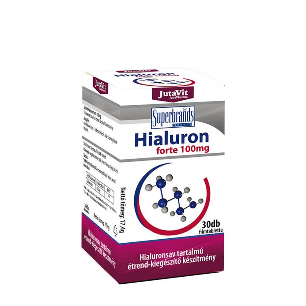 Jutavit - Hyaluronic Acid Forte - 30 Tablets – Jutavit förpackning