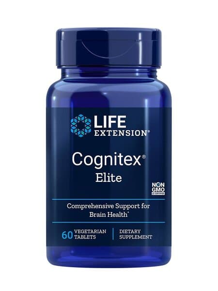 Life Extension - Cognitex Elite - 60 Tabs – Life Extension förpackning