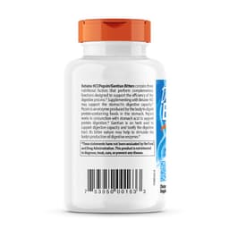 Doctor's Best - Betaine HCL Pepsin & Gentian Bitters - 120 Caps