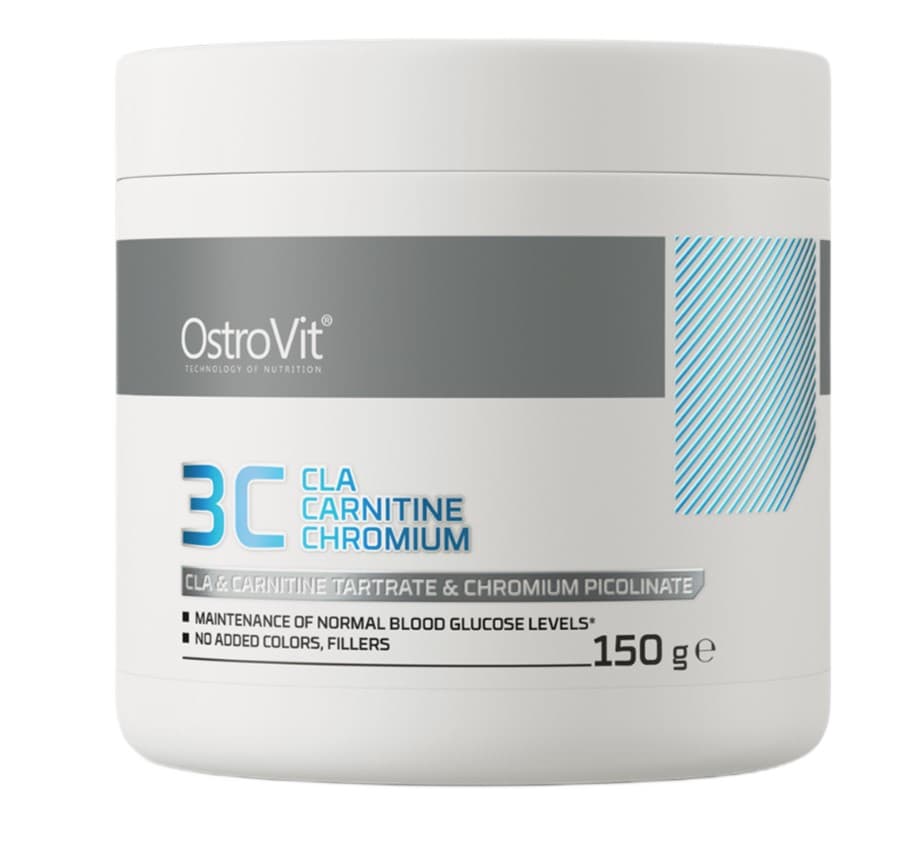Ostrovit - CLA Carnitine Chromium - Kiwi, 30 Days - 150g