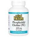 Natural Factors - Phosphatidyl Choline 420mg - 90 kapslar
