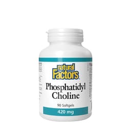 Natural Factors - Phosphatidyl Choline 420mg - 90 kapslar