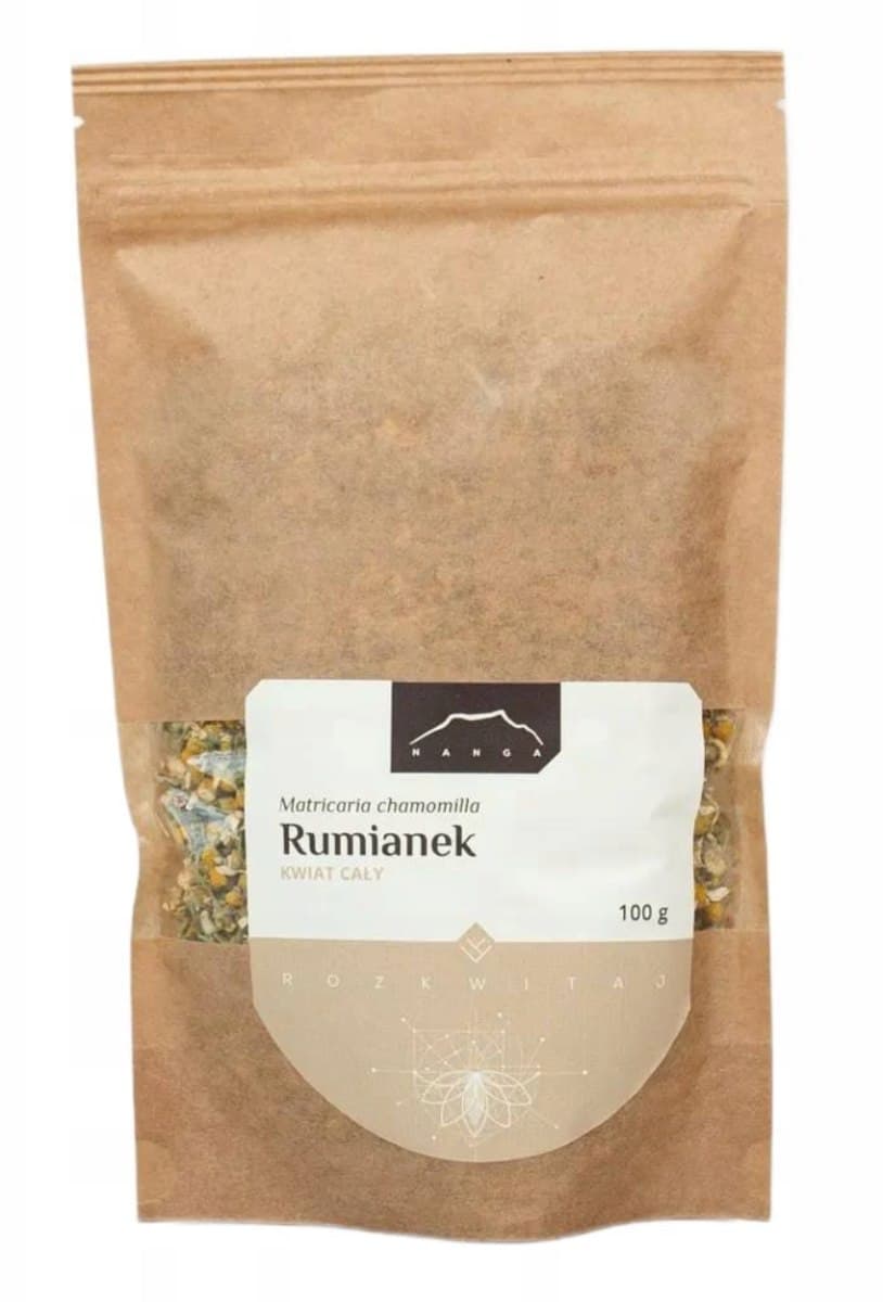 NANGA - Chamomile Flowers - 100 g – NANGA förpackning