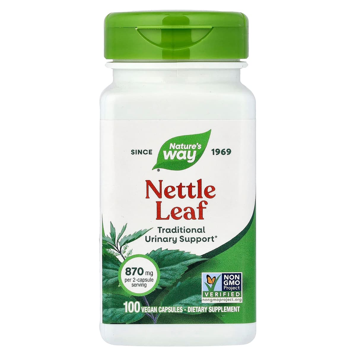 Nature'S Way - Nettle Leaf - 100 Caps