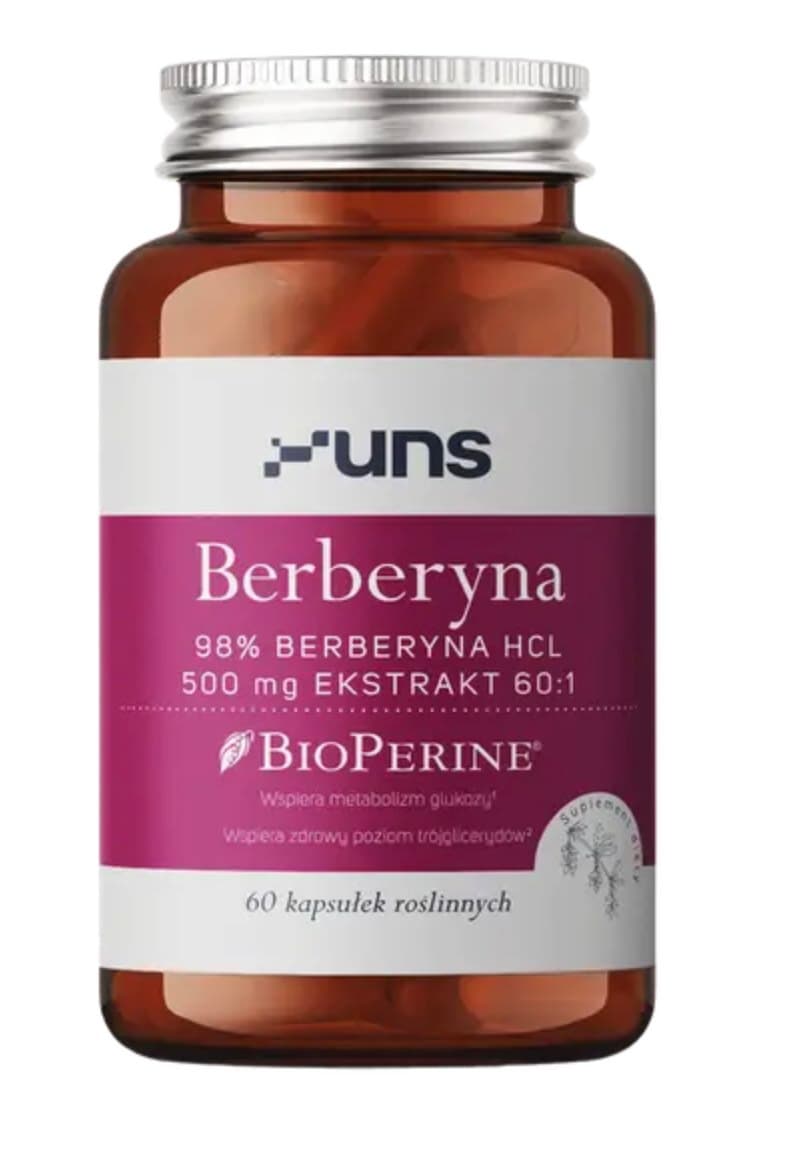 UNS - Berberine - 60 Caps – UNS förpackning