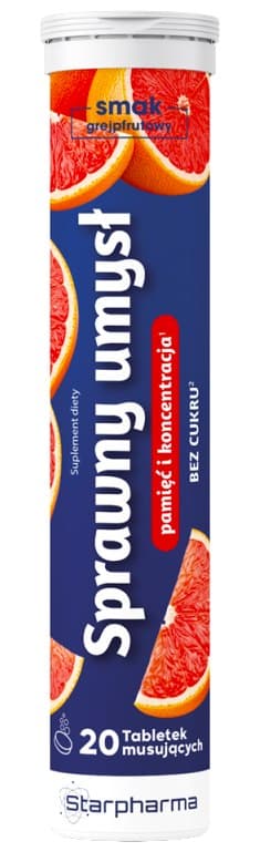 Starpharma - Sprawny umysł – Zdrowy Lizak förpackning