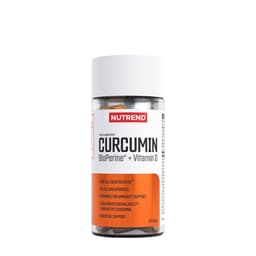 Nutrend - Curcumin Bioperine + Vitamin D - 60 Caps