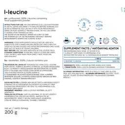 Nutriversum - L-Leucine - 200g / 66 Servings