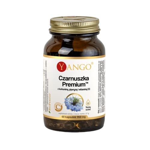 Yango - Black Cumin With Curcumin, Piperine & Vitamin D3 - 30 Caps