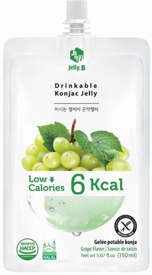 Jelly.B Gelé Jelly Konjac viinirypäle 150 ml – Jelly.B pakkaus