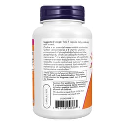 NOW Foods - Choline - 100 Vcaps