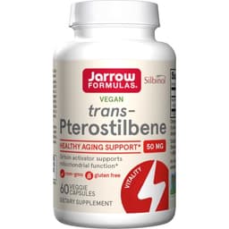 Jarrow Formulas - trans-Pterostilbene - 60 Veggie Capsules