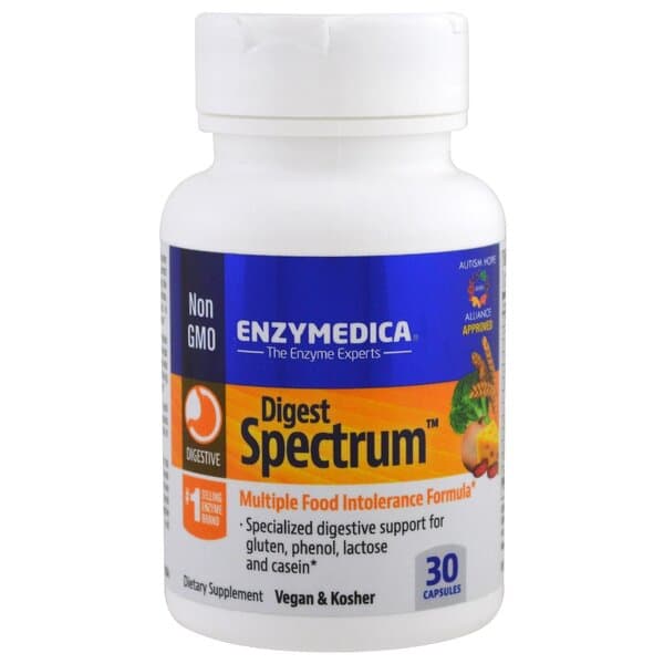 Enzymedica - Digest Spectrum - Digestive Enzyme 30 Caps