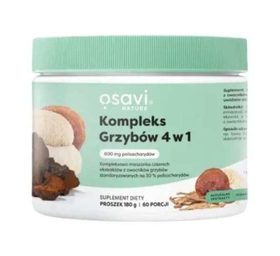 Osavi Nature - Advanced Mushroom Blend 4 In 1 – Osavi förpackning