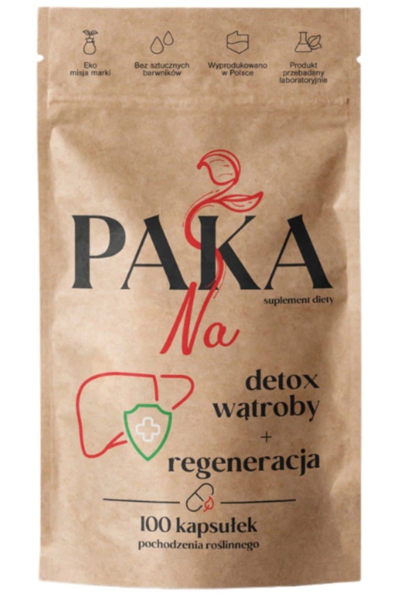 Paka Natury - Liver Detox + Regeneration – Paka Natury förpackning
