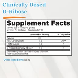 Doctor'S Best - Pure D-Ribose Powder - 250g