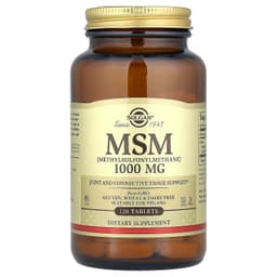 Solgar - MSM (Metilsulfonyylimetaani) 1000mg