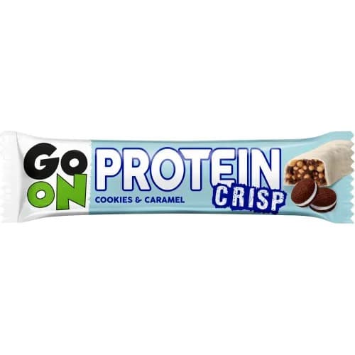 Sante Go On Protein Crisp baton ciastko-karmel 50g – San förpackning