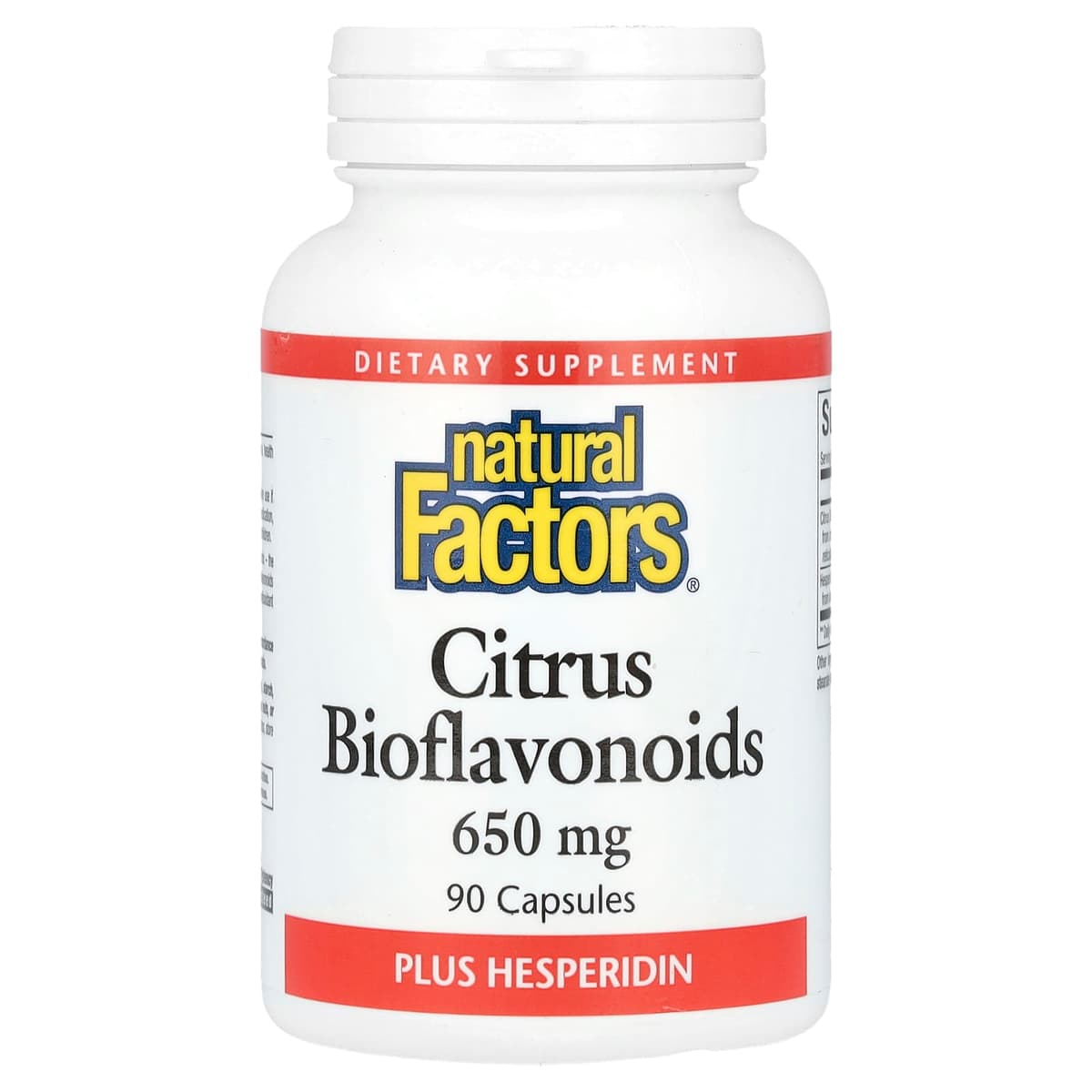 Natural Factors - Citrus Bioflavonoids - 90 Caps