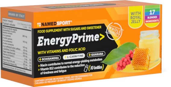 Named Sport - Namedsport Energy Prime 10 x 10 ml – Named Sport förpackning