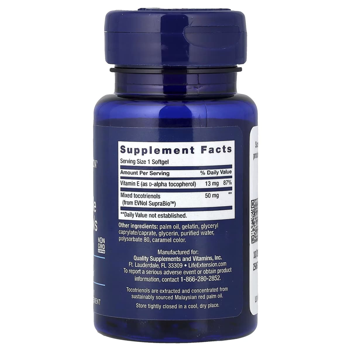 Life Extension - Super Absorbable Tocotrienols - 60 Sgels