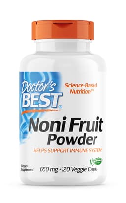 Doctor's Best - Noni Fruit Powder - 120 Veggie Caps