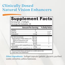 Doctor'S Best - Natural Vision Enhancers - 60 Sgels
