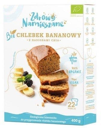 Zdrowo Namieszane - Banana Bread Mix with Chia Seeds - 400g – Zdrowo Namieszane förpackning