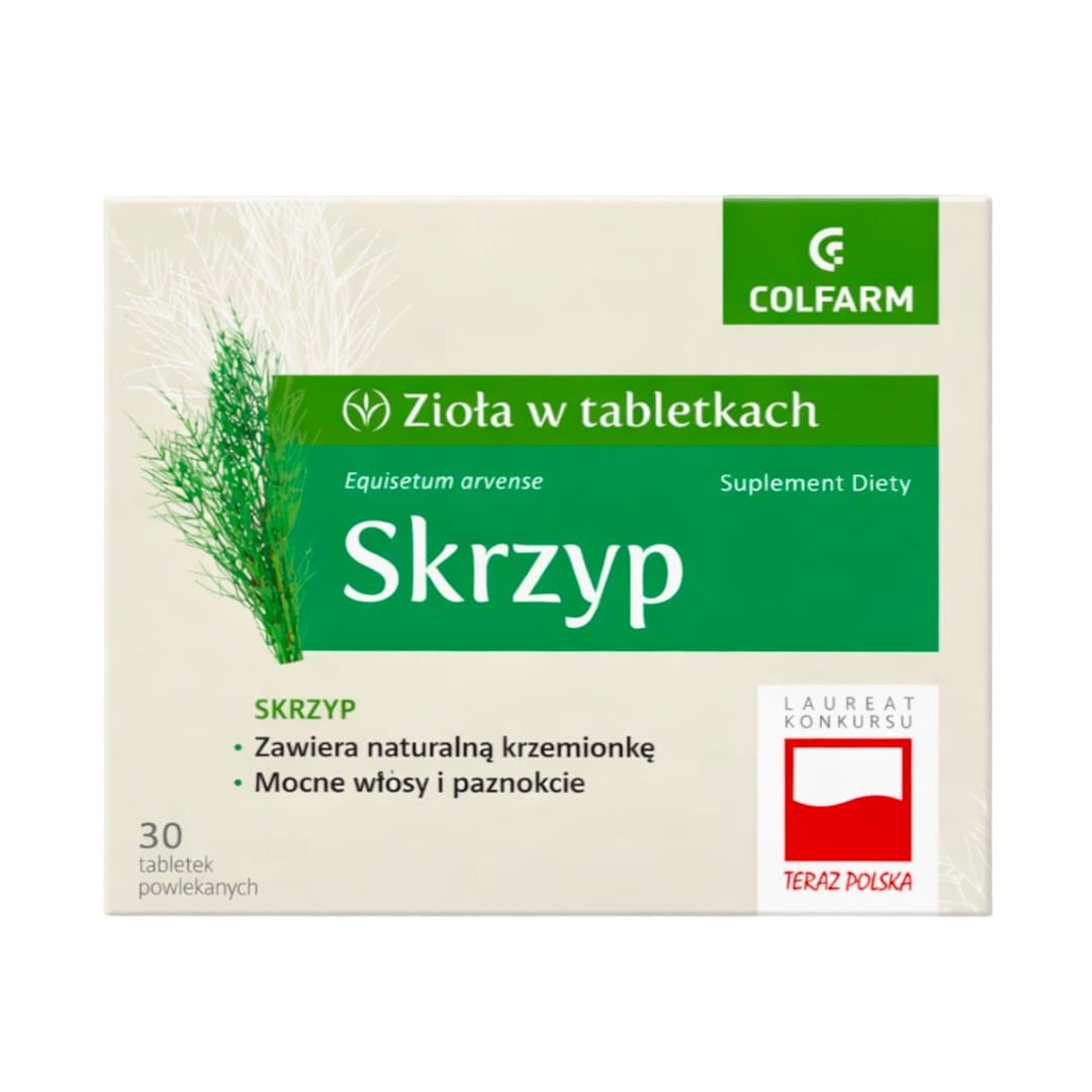 Colfarm - Horsetail - 30 tablets – Colfarm förpackning