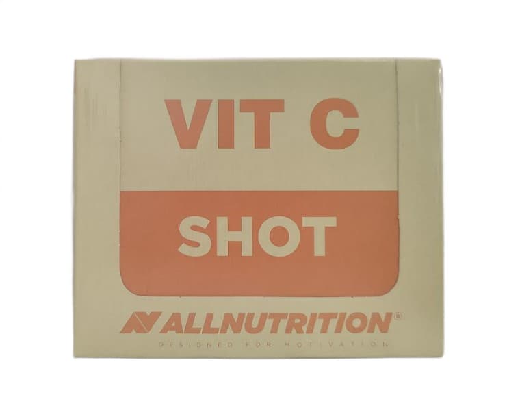 Allnutrition - Vit C Shot - 12 x 80ml. – Allnutrition förpackning