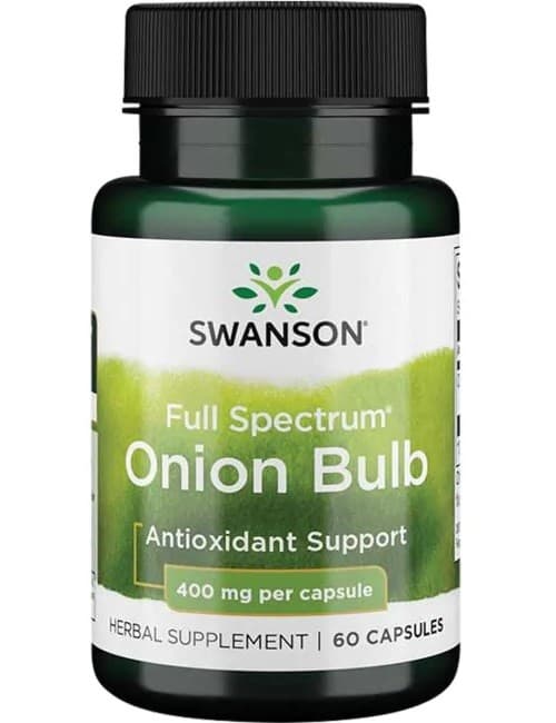 Swanson - Full Spectrum Onion Bulb - 60 Caps