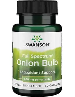 Swanson - Full Spectrum Onion Bulb - 60 Caps