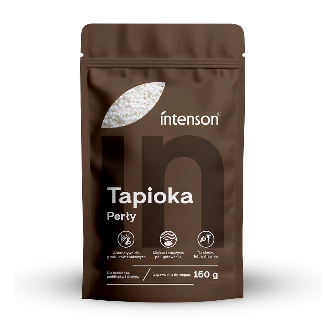 Intenson Tapioka kulki 150 g – Intenson förpackning