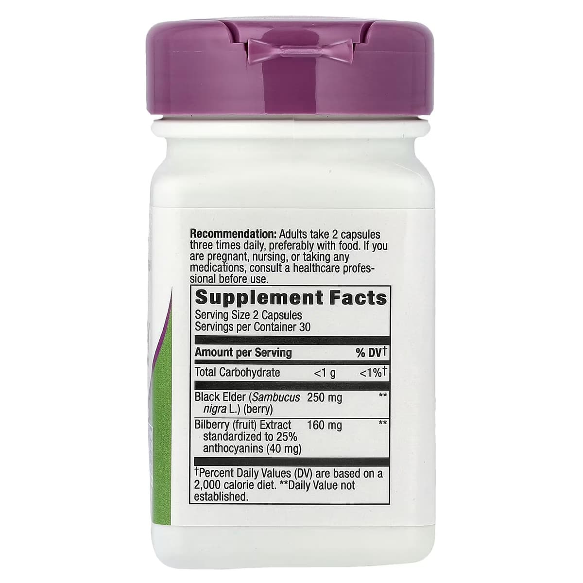 Nature'S Way - Bilberry Premium Extract - 60 Caps