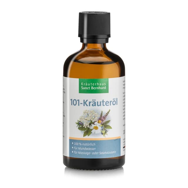 Kräuterhaus Sanct Bernhard - 101 örtolja - 100 ml – Kräuterhaus Sanct Bernhard