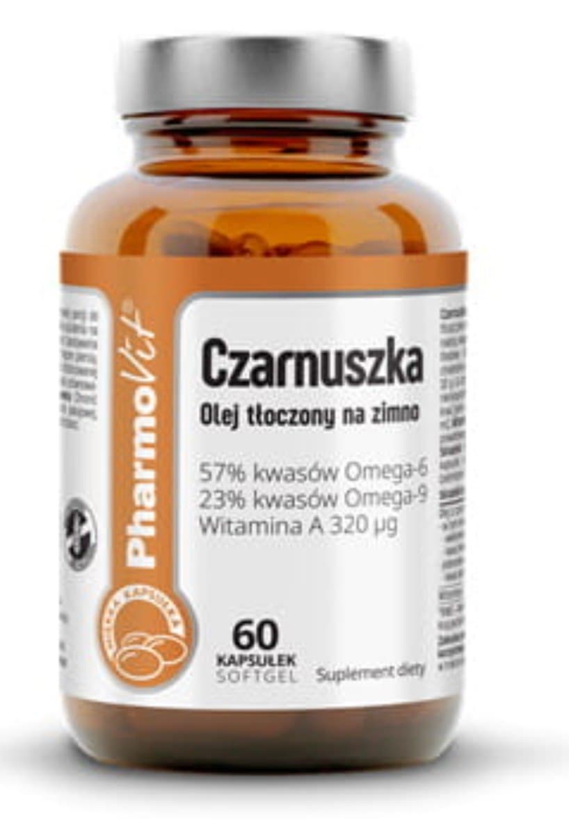 Pharmovit - Black Seed Oil - 60 Caps – Pharmovit förpackning