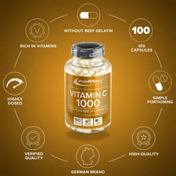 Ironmaxx - Vitamin C 1000 - 100 Kapsler
