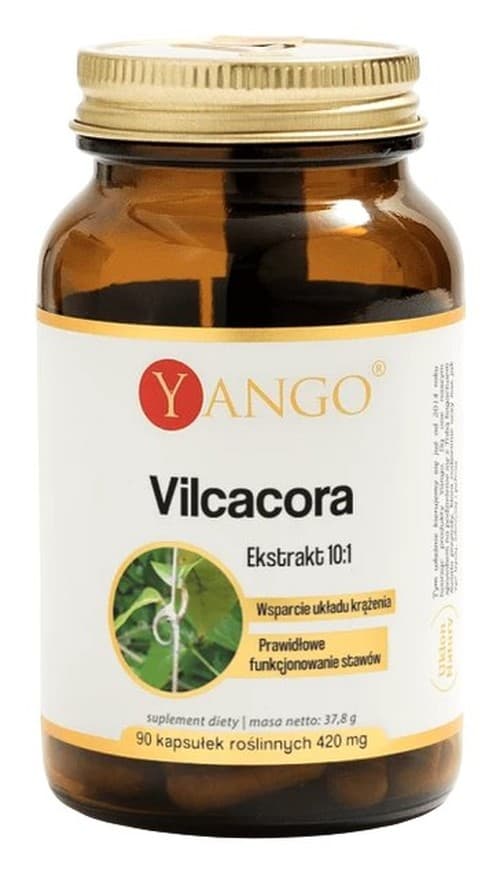 Yango - Vilcacora Extract 10:1 - 90 Caps – Yango förpackning