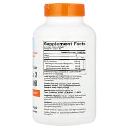 Doctor's Best - Purified & Clear Omega 3 Fish Oil - 120 Marine Softgels