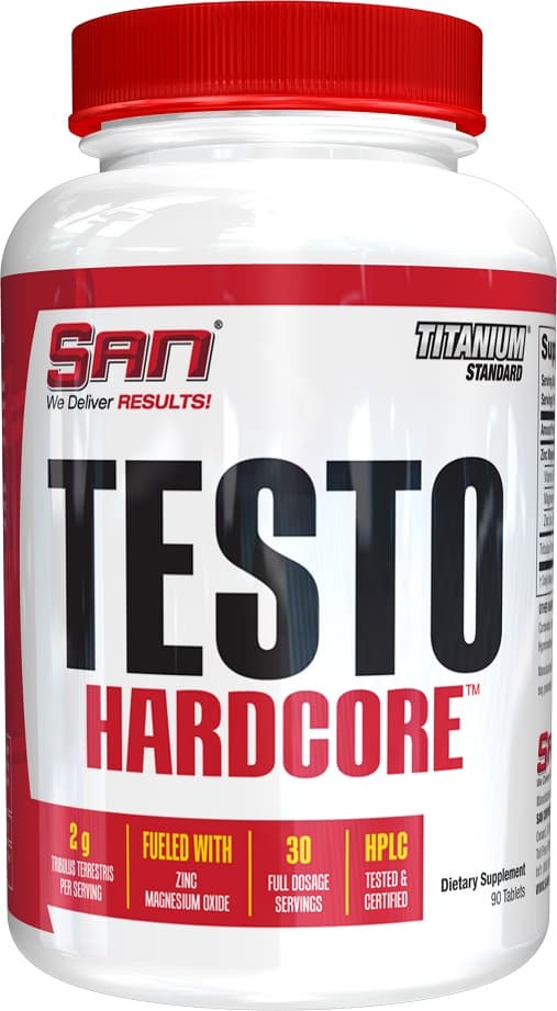 San - Testo Hardcore - 90 Tabs – San förpackning